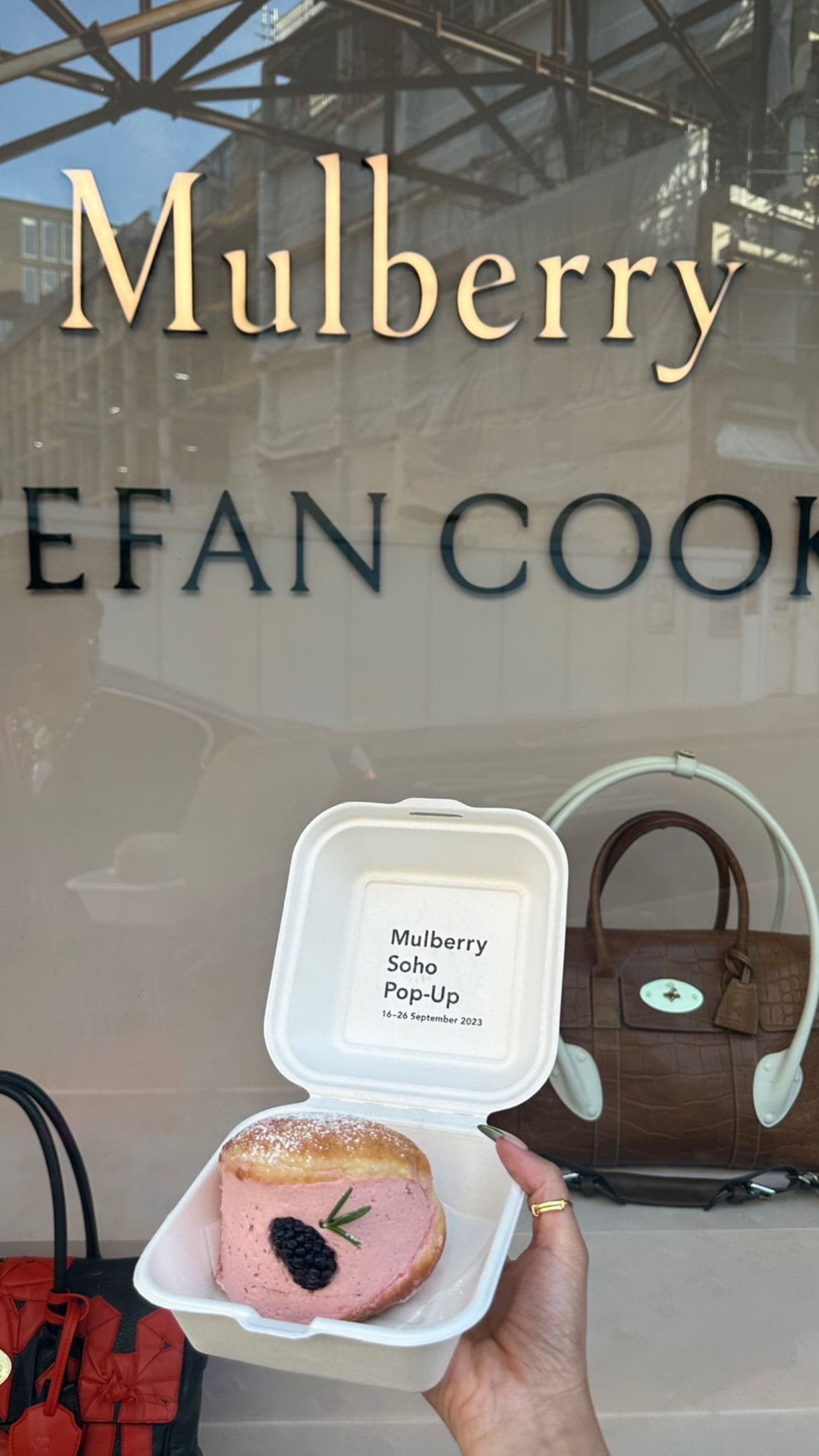 Mulberry × Greedy Cow Bakes, in studio