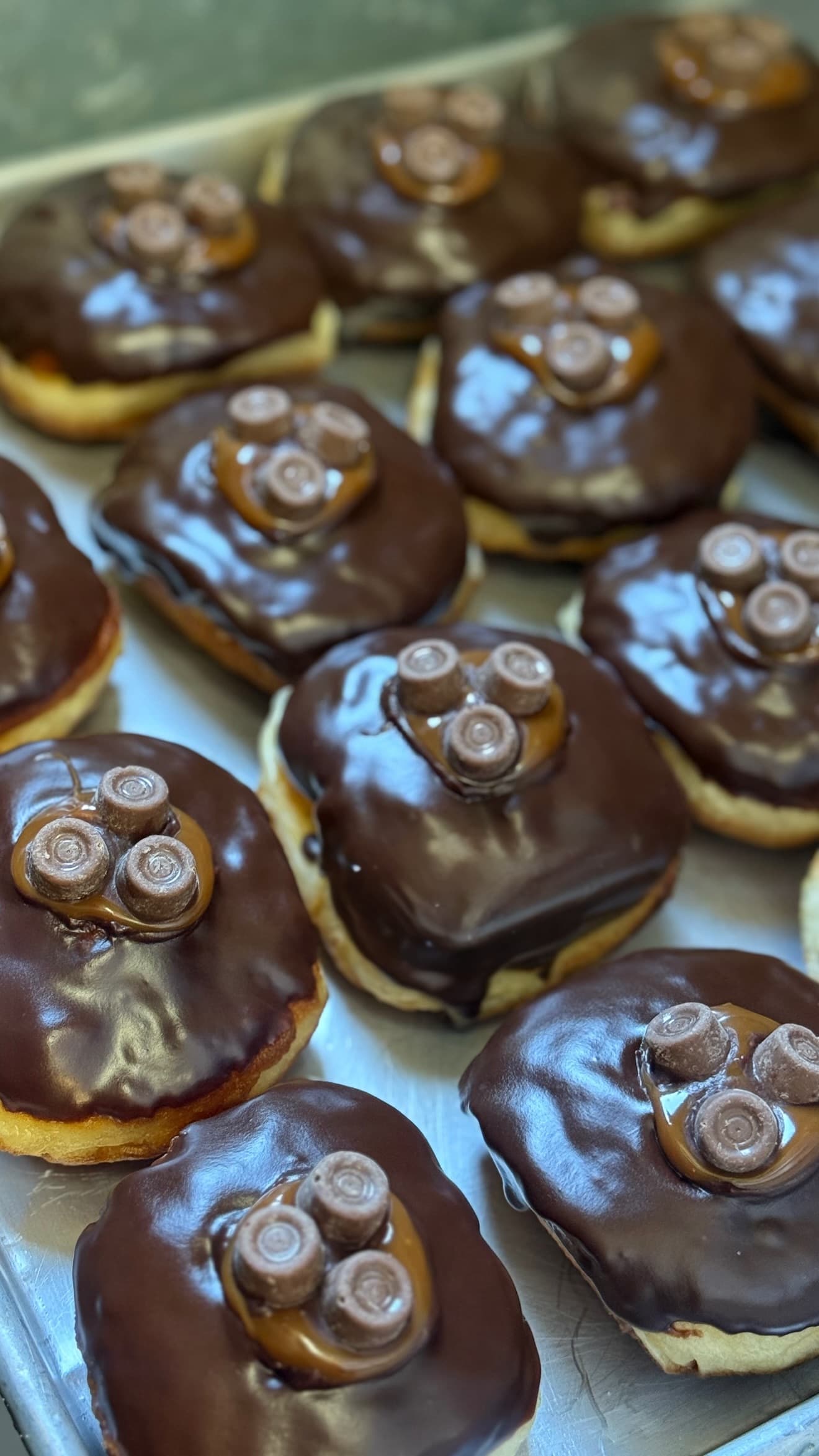Decorated doughnut